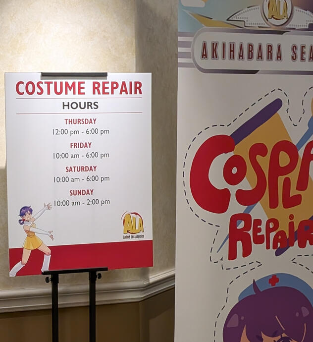 signage for Anime Los Angeles (2025 convention)